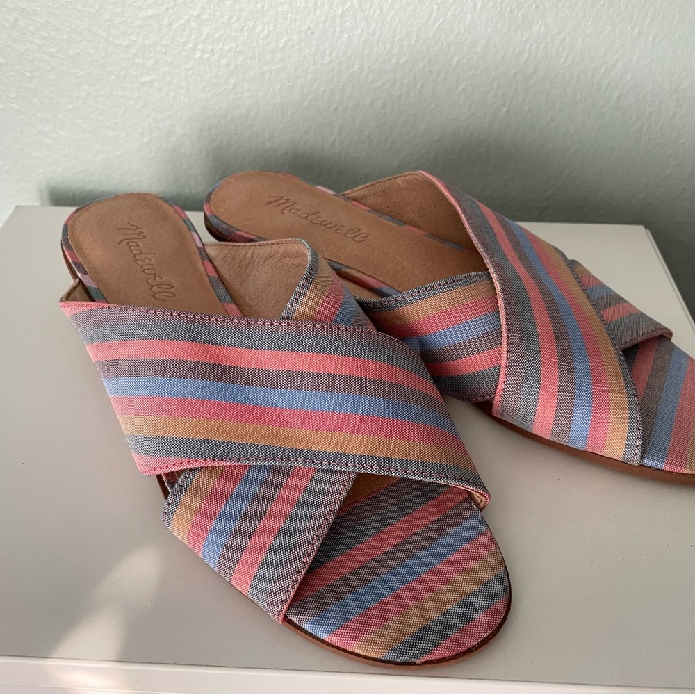 Madewell ruthie sandals sz 8 like new